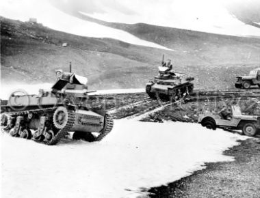 Marmon-Herrington CTLS tanks in Alaska