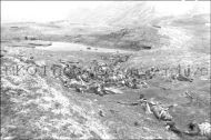 Japanese soldiers after attack on Attu