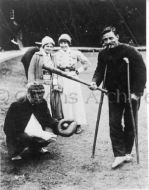 Wounded Canadians at Mrs. Astor's hospital