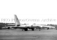 Boeing XB-47 just before take off 