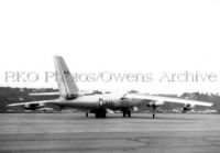 Boeing XB-47 just before take off 