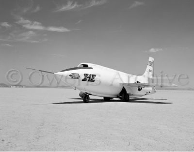 Bell Aircraft X-1E on Rogers Dry Lakebed