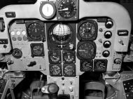 Martin Marietta X-24A Instrument panel 