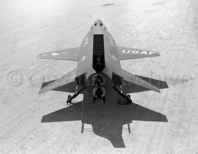 X-15 with two XLR-11 engines