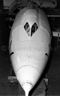 Bell X-1E modified canopy