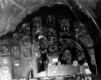 Bell X-1 cockpit instrument panel