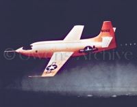 Bell X-1 in high speed flight