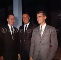  Apollo 204 crew pose for an informal portrait