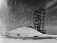 Saturn launch stand and blockhouse 