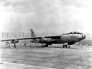 NACA XB-47 on ramp during pre-flight