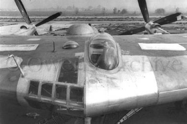 Northrop XB-35 Flying Wing cockpit 