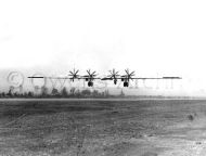 Northrop XB-35 on takeoff