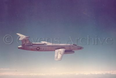 Martin XB-51 Bomber During Test Flight