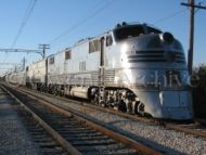 CB&Q BN-3 pulling the Nebraska Zephyr