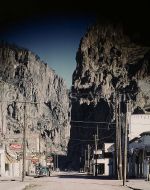 Main Street in Creede, Colorado, 1942