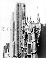 Rockefeller Center and & Patrick's Cathedral 1938