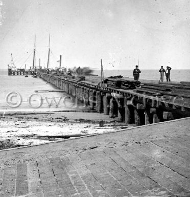 Federal dock at Hilton Head, S.C.