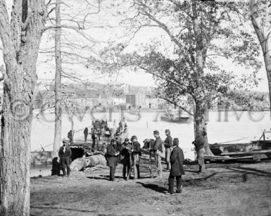 Guards at ferry landing, Washington, D.C.