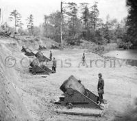 Mortar Battery at Yorktown, Virginia