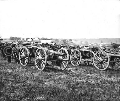 Parrott guns of the 1st New York Battery