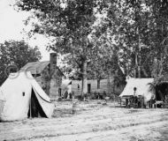 Hospital on Fair Oaks battlefield