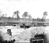 Fortifications in front of Petersburg