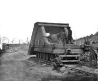 Railroad gun at Petersburg, Va