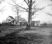 African Americans at farm house, Port Royal