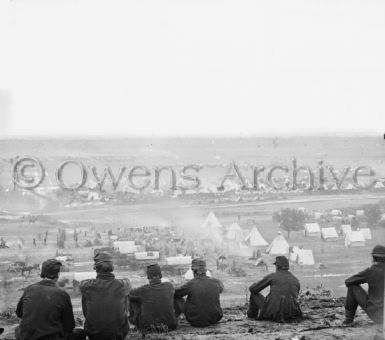 Federal encampment on Pamunkey River, Va.