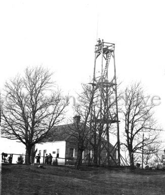  Signal tower at 14th New York Artillery H.Q.