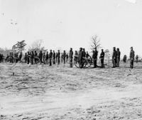 General Foster troops ashore, Point of Rocks