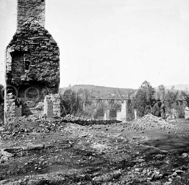 Military bridge at Strawberry Plains