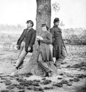 Officers from  1st Connecticut Artillery
