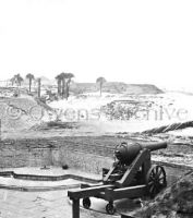 Interior view of Fort Moultrie, Charleston