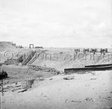 Interior view of Fort Sumter