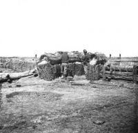 Federal picket line at Fort Mahone