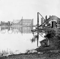 Ruined buildings at Richmond, Va