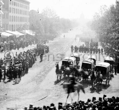 Group of ambulances on Pennsylvania Ave