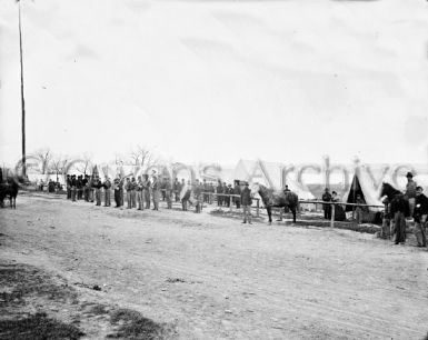 Band at Camp Stoneman, D.C.