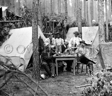 114th Pennsylvania Infantry playing cards
