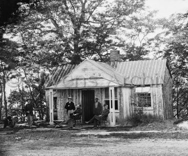 Officers' quarters at Brandy Station