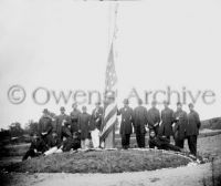 Signal Corps officers with General Albert J. Myer