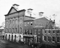 Ford's Theater with guards, Washington, D.C.