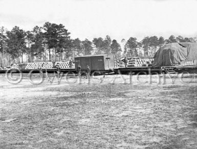 Union soldiers guarding supplies at City Point 