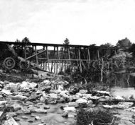 Trestle bridge Petersburg, Virginia