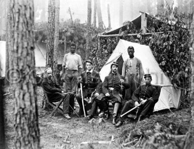 114th Pennsylvania Infantry officers, Petersburg, Va.