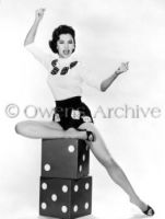 Cyd Charisse in studio