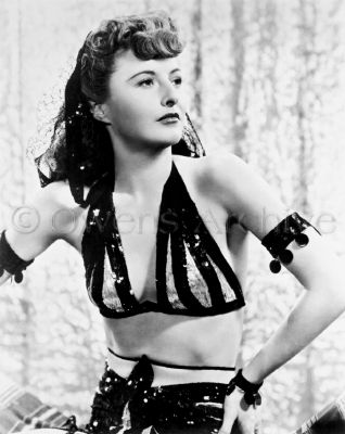 Barbara Stanwyck wearing lingerie