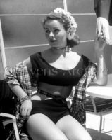 Jeanne Crain at club