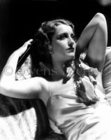 Jeanette MacDonald wearing lingerie